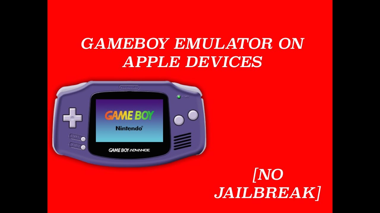 save gba emulator games on mac
